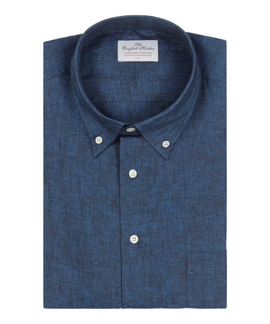 Shirt Linnen LM | Navy