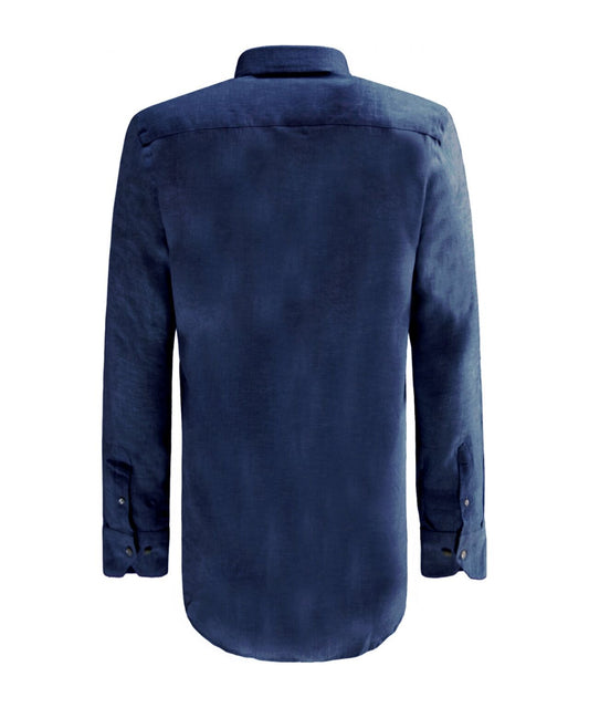 Shirt Linnen LM | Navy