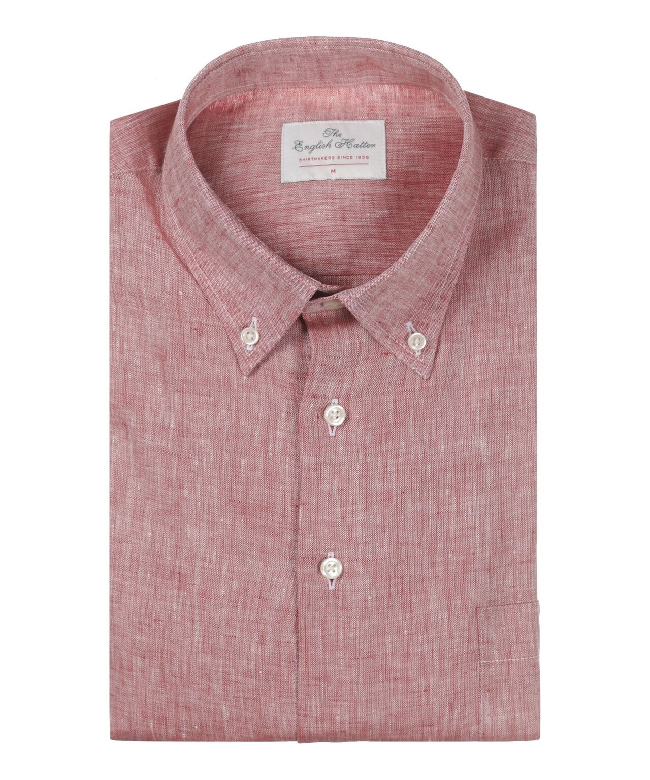 Shirt Linnen LM | Rood