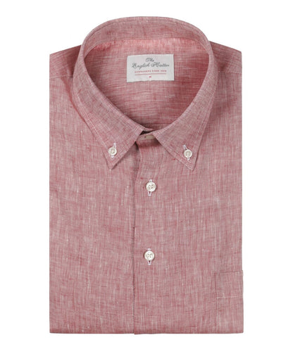 Shirt Linnen LM | Rood