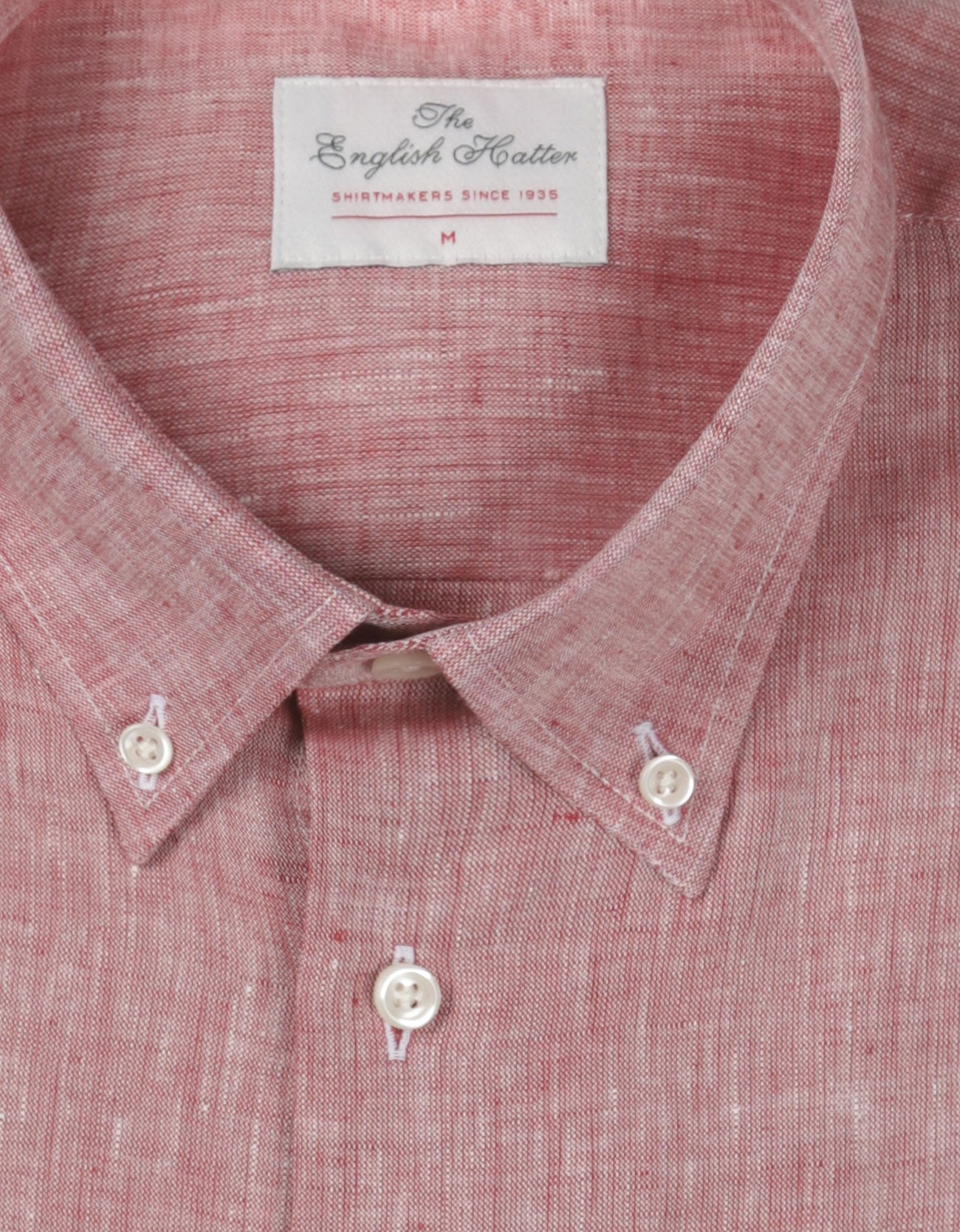Shirt Linnen LM | Rood