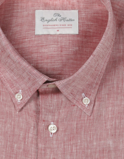Shirt Linnen LM | Rood