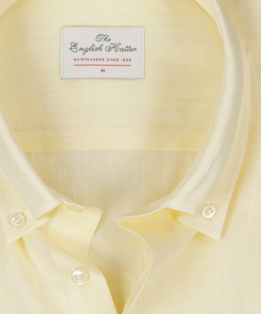 Shirt Linnen LM | Geel