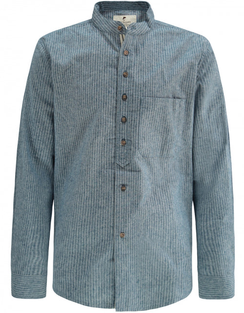 Overhemd Grandfather Shirt | Blauw