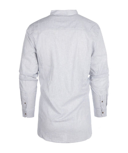 Shirt Grandfather Shirt linen | Blue