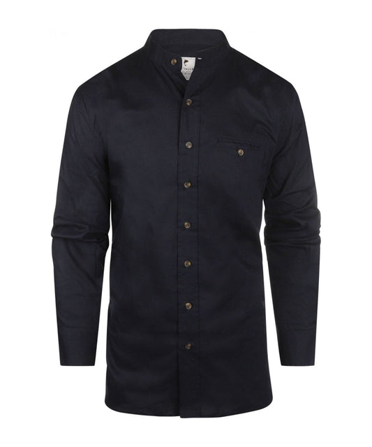 Linnen Shirt | Donkerblauw