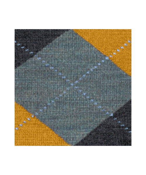 Edinburgh heren kniekousen | Blauw