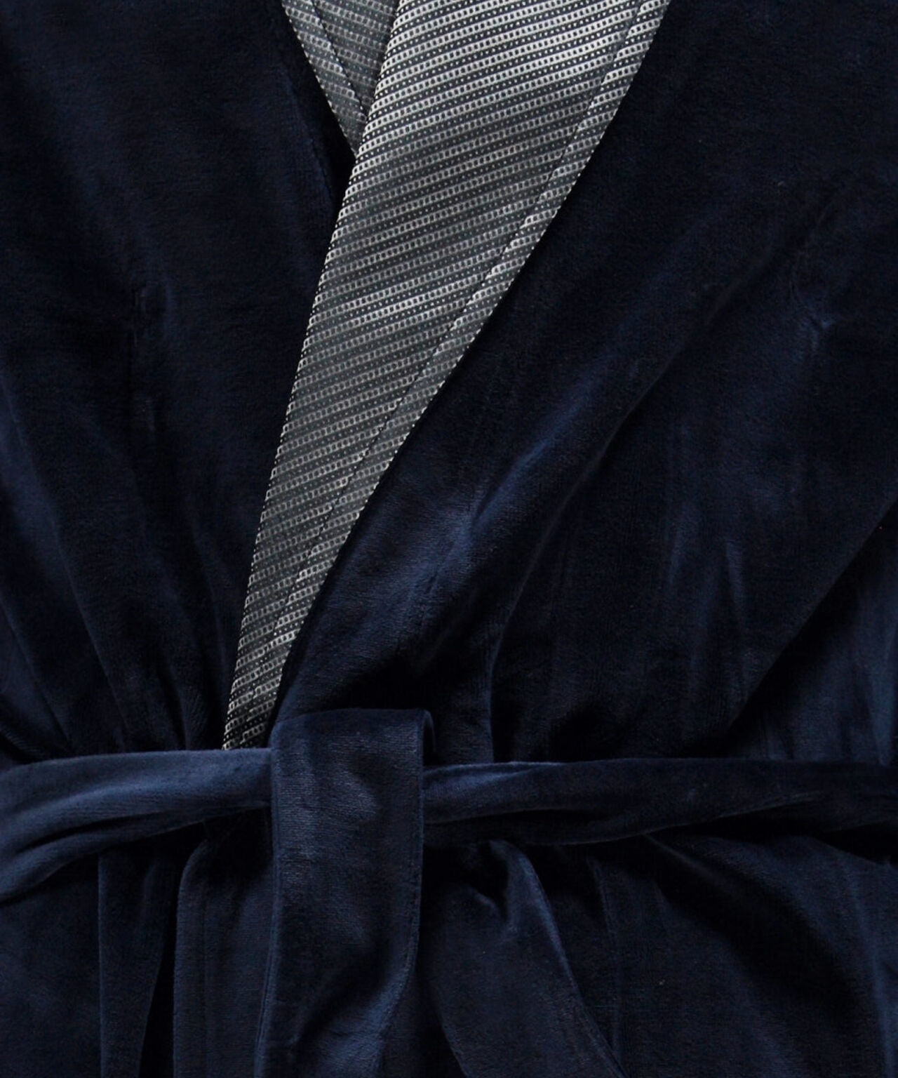 Frotteebademantel | Marineblau