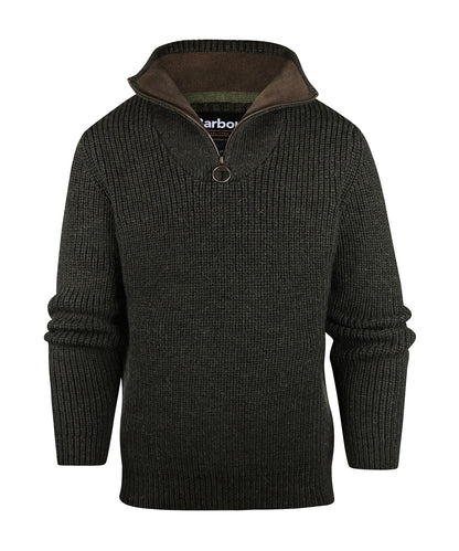Pull New Tyne Half Zip | Olive