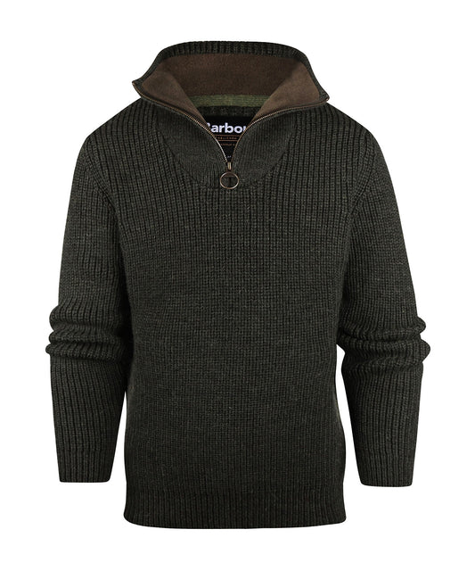 Pull New Tyne Half Zip | Olive