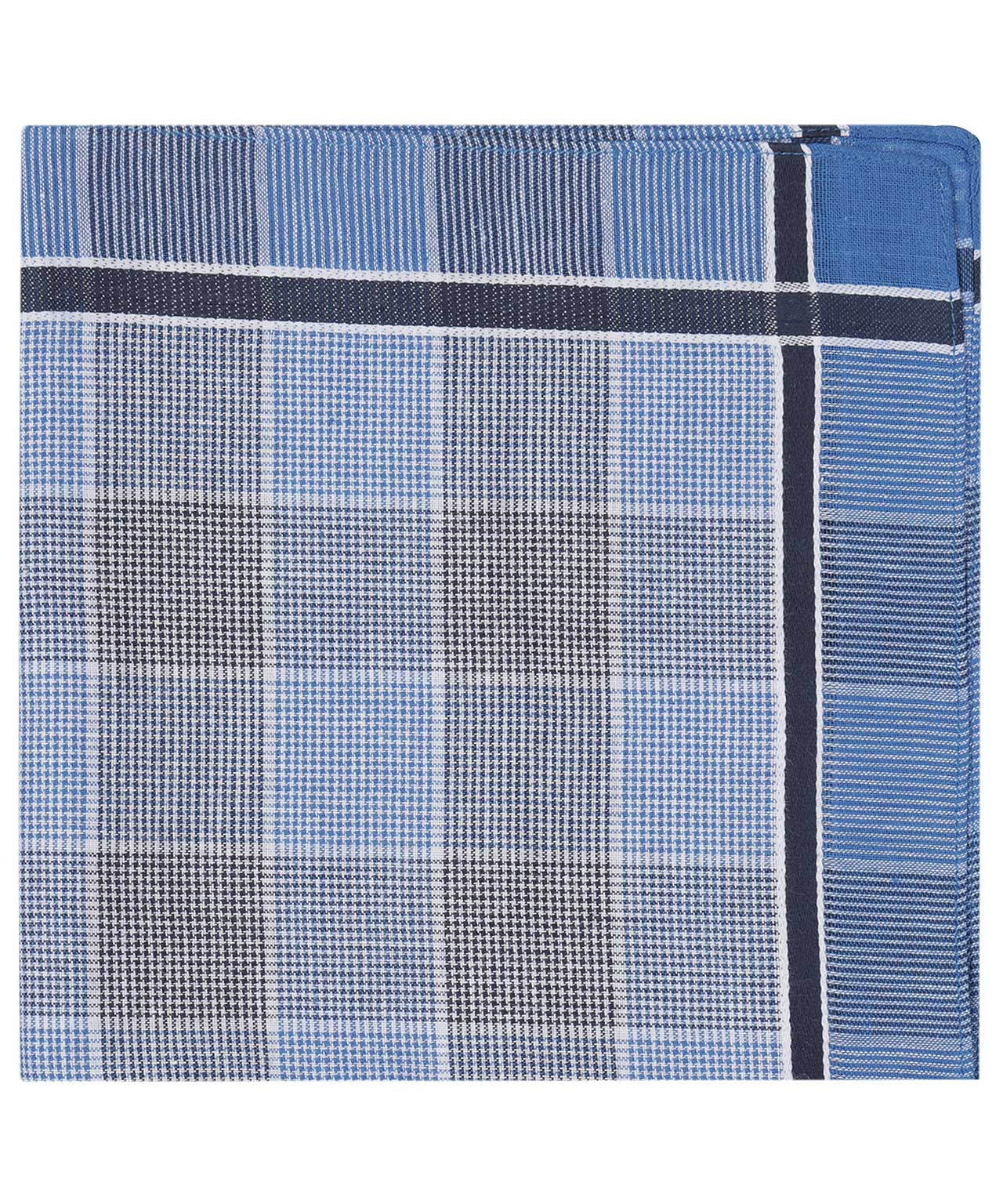 Kariertes Taschentuch | Blau