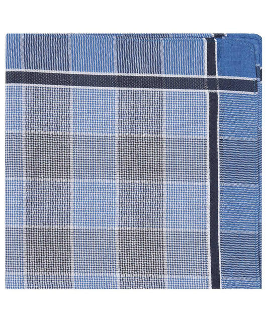 Ruit Zakdoek los | Blauw
