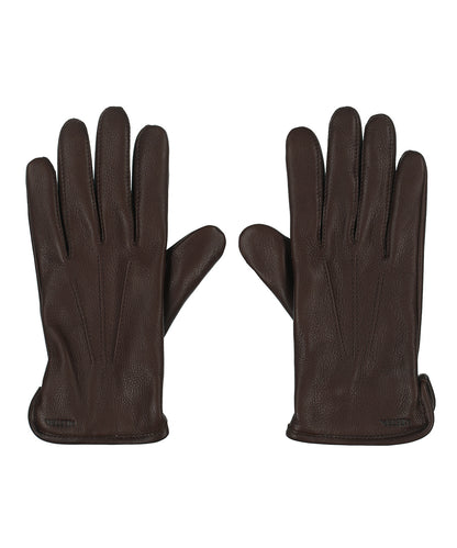Luxuriöse Hirschlederhandschuhe | Braun