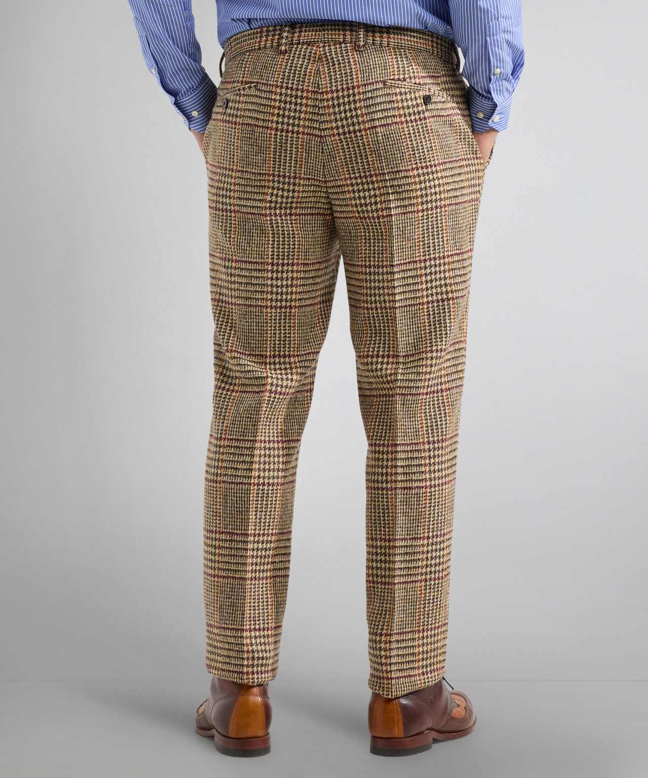 Stilvoller Chino Harris Tweed | Braun