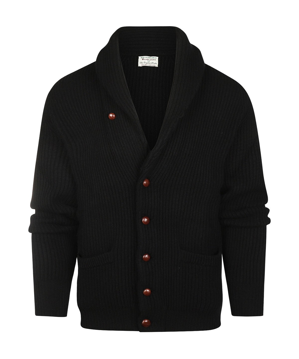 Geelong Sjaalkraagvest | Black