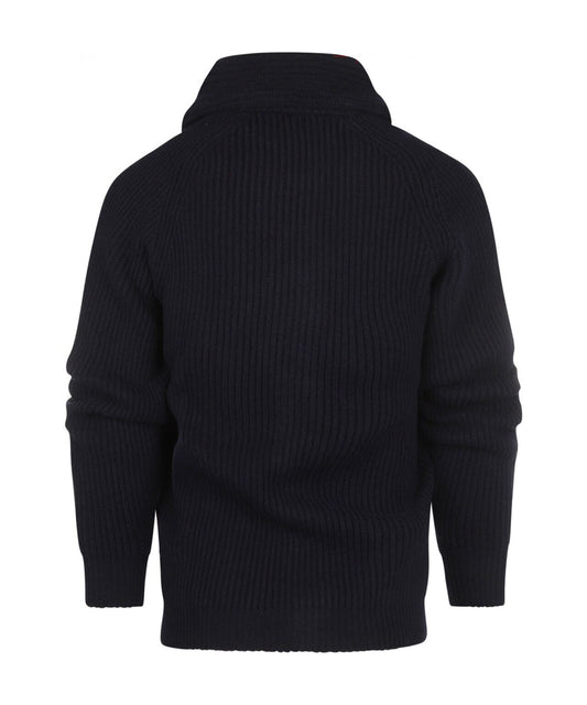 Vest Sjaalkraag | Navy