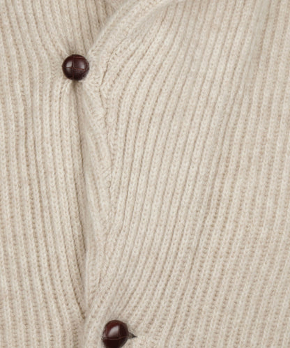 Geelong Sjaalkraagvest | Linen