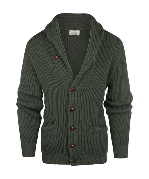 William Lockie Knoop Vest Sjaalkraag | Rosemary