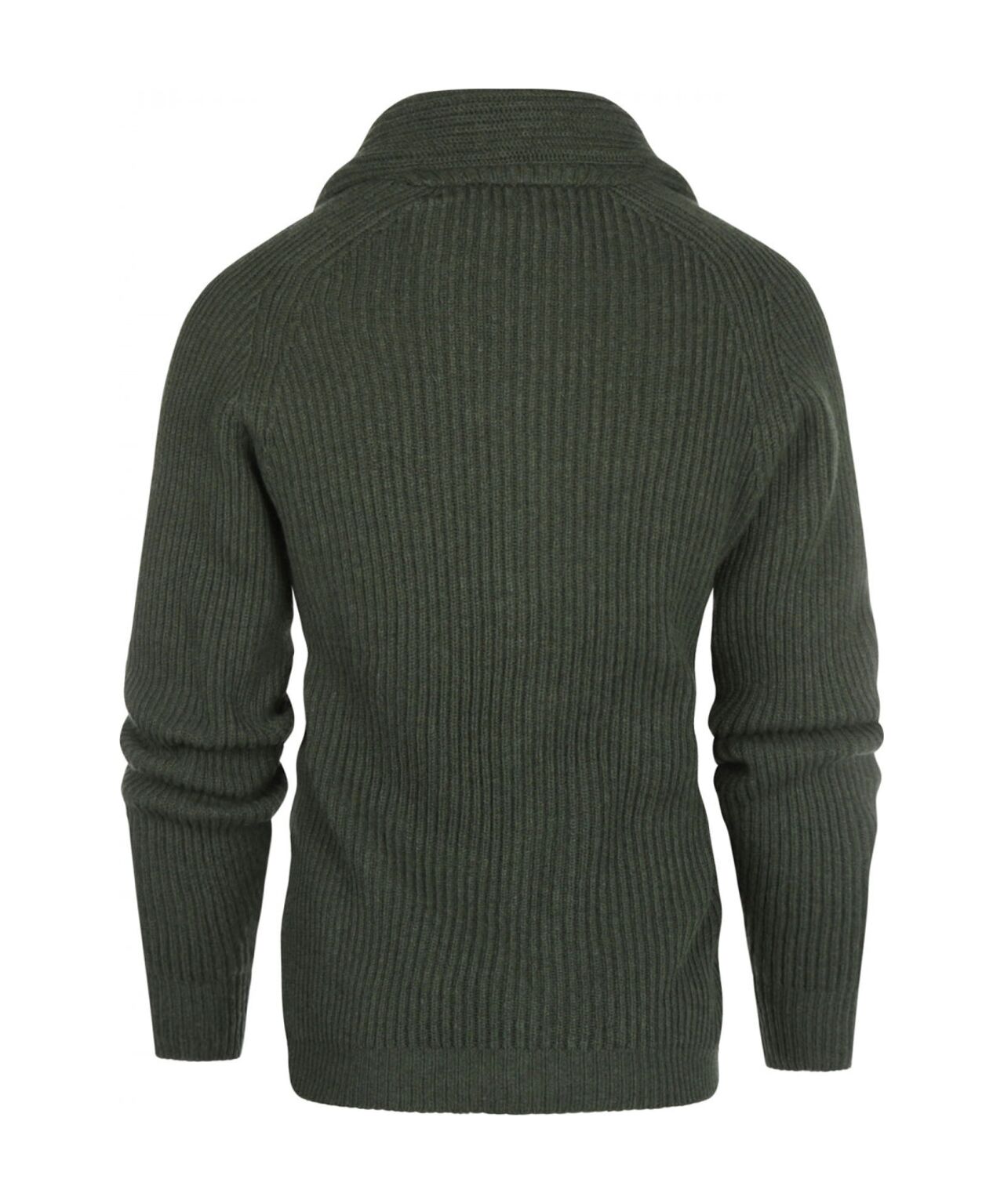 William Lockie Cardigan mit Knopfleiste und Schalkragen | Rosemary