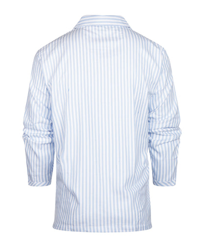 Luxuriöser Baumwollpyjama | Blau