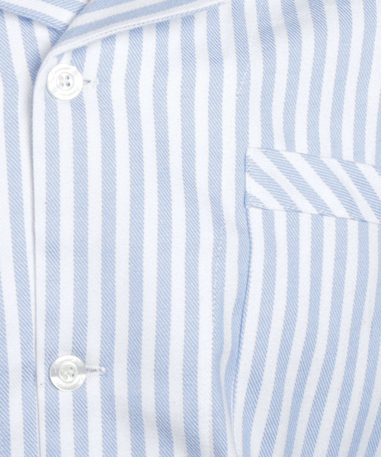 Luxuriöser Baumwollpyjama | Blau