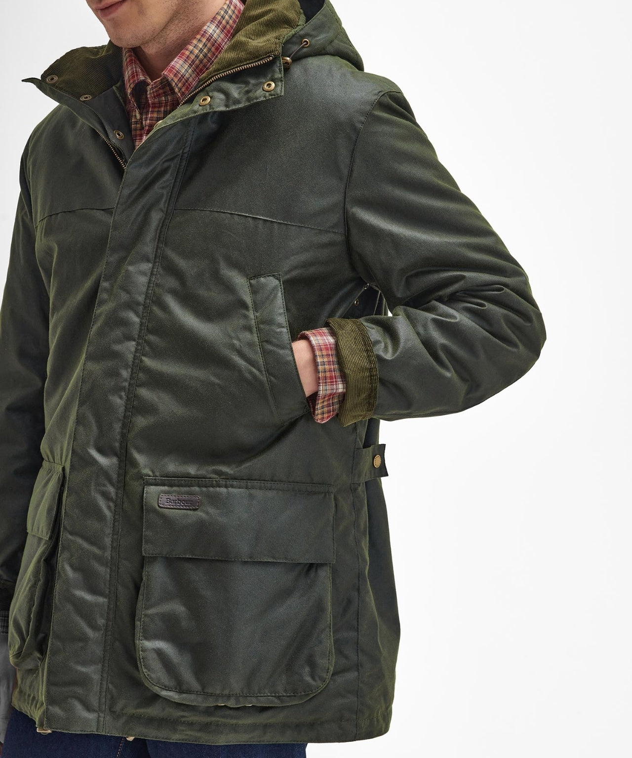 Bleaberry Wax Jacket | Fern
