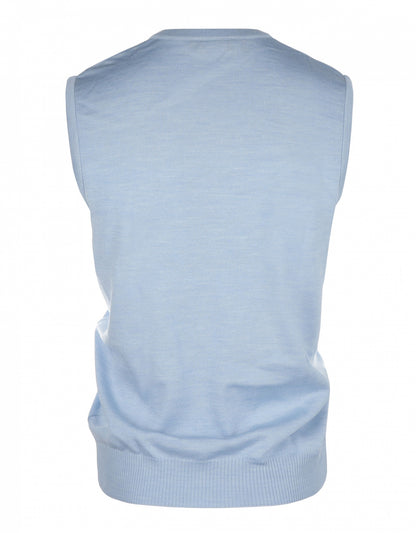 Maerz Slipover Merino Wool | Blue
