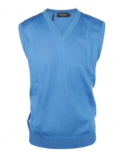 Maerz Slipover Merino Wool | Blue