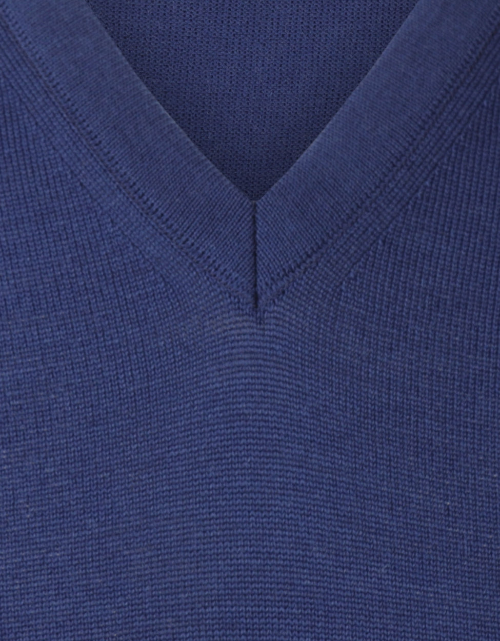 Maerz Pullunder Merinowolle | Blau