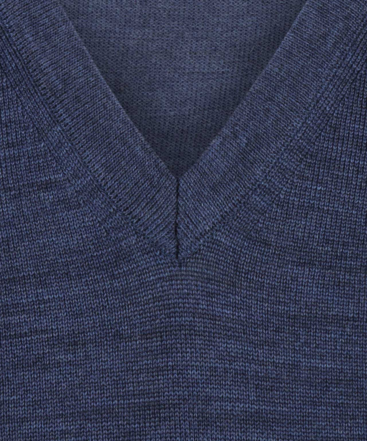 Maerz Slipover Merino Wool | Blue