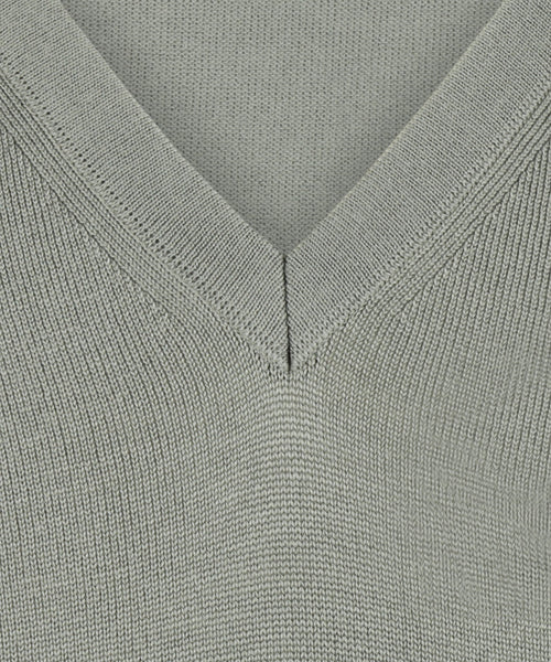 Maerz Slipover Merino Wol | Groen