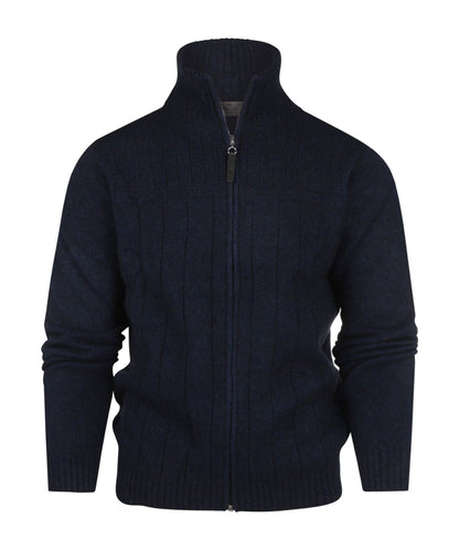 Noble Wilde Lancaster Reißverschlussweste | Marineblau