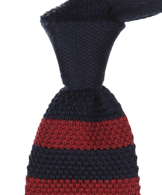 Stropdas | Rood Navy Streep