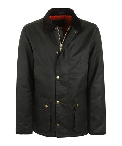 Wax jacket traditional | Olive