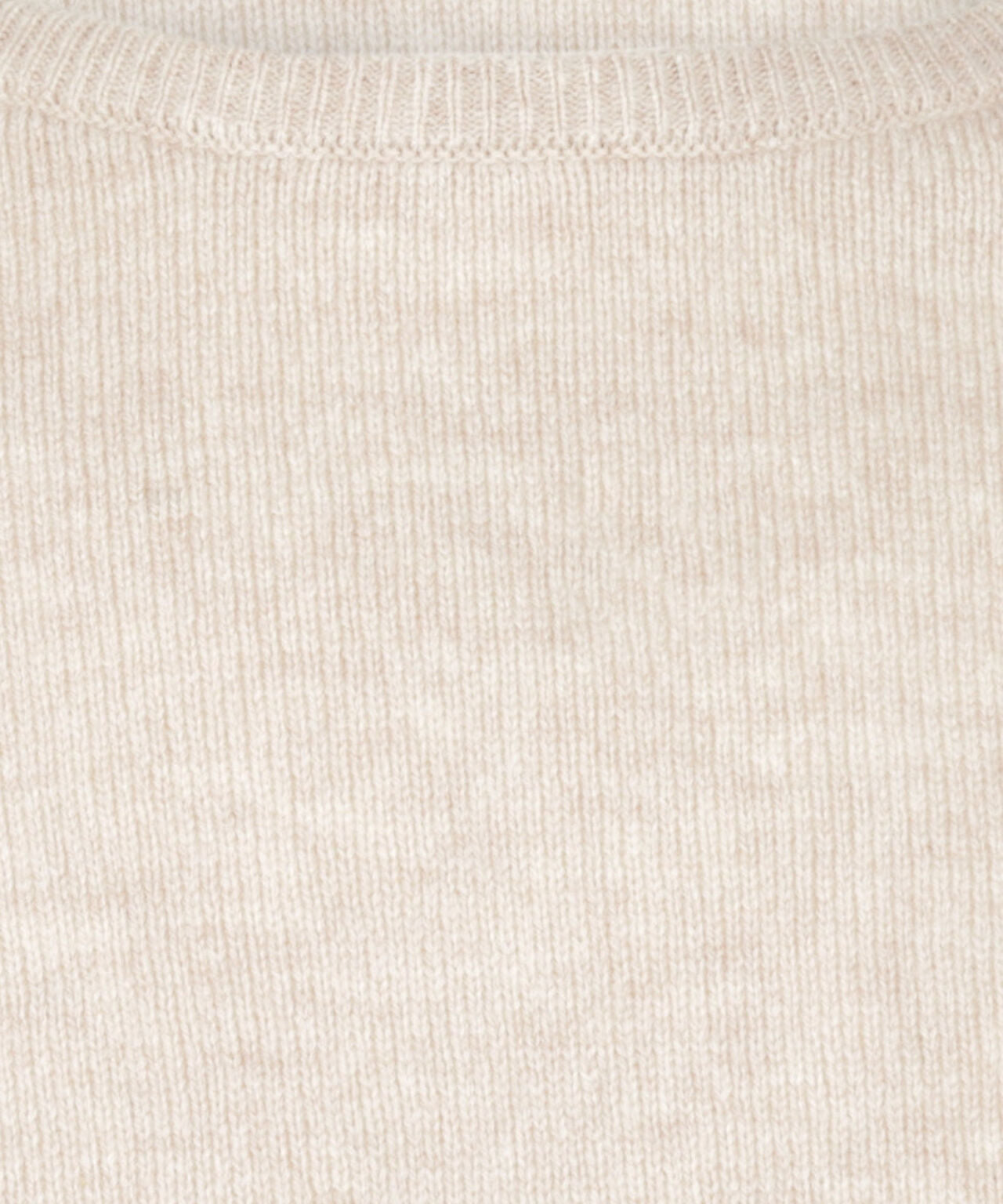 Pullover Lambswool round neck | Brown