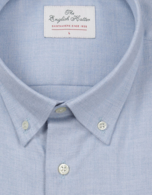 Shirt Button Down | Licht Blauw
