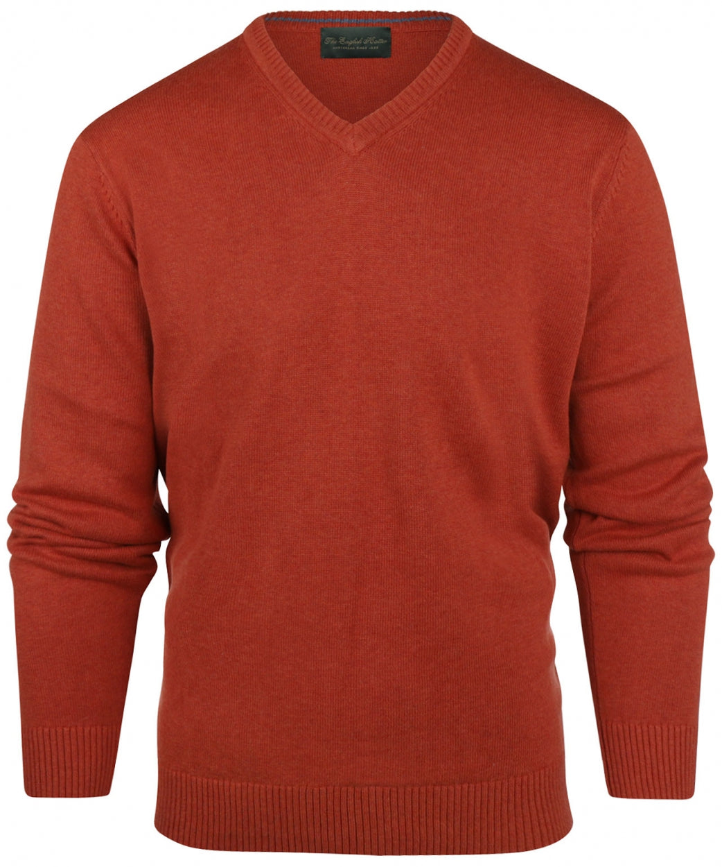 Katoen V-Hals Pullover |