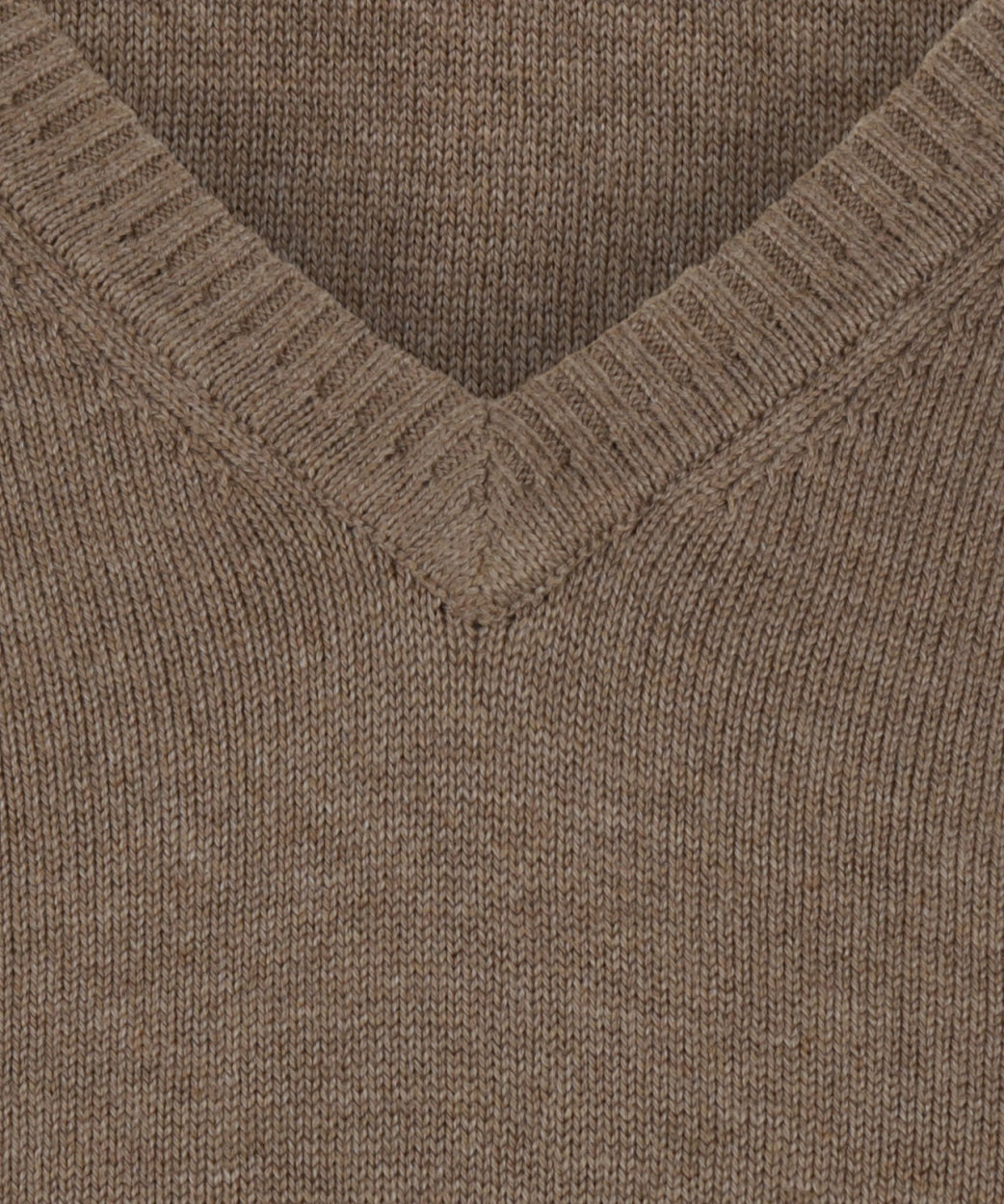 Katoen V-Hals Pullover |