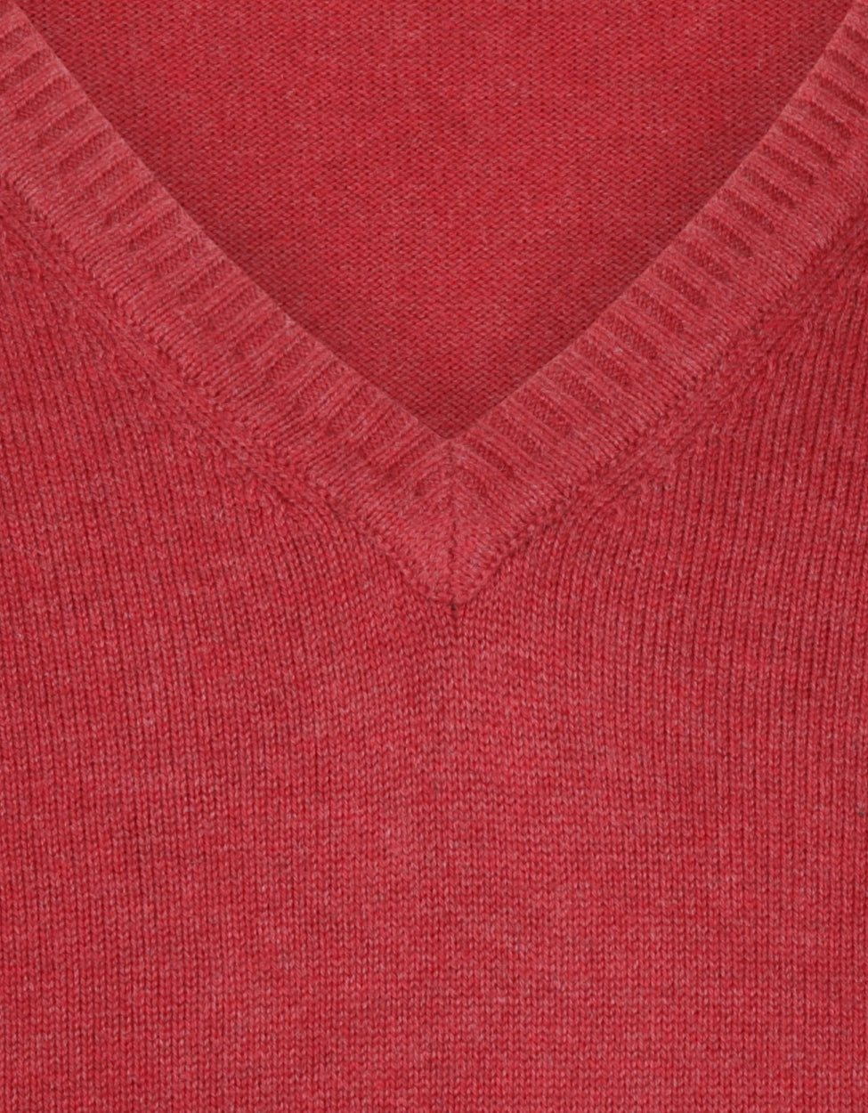 Katoen V-Hals Pullover |
