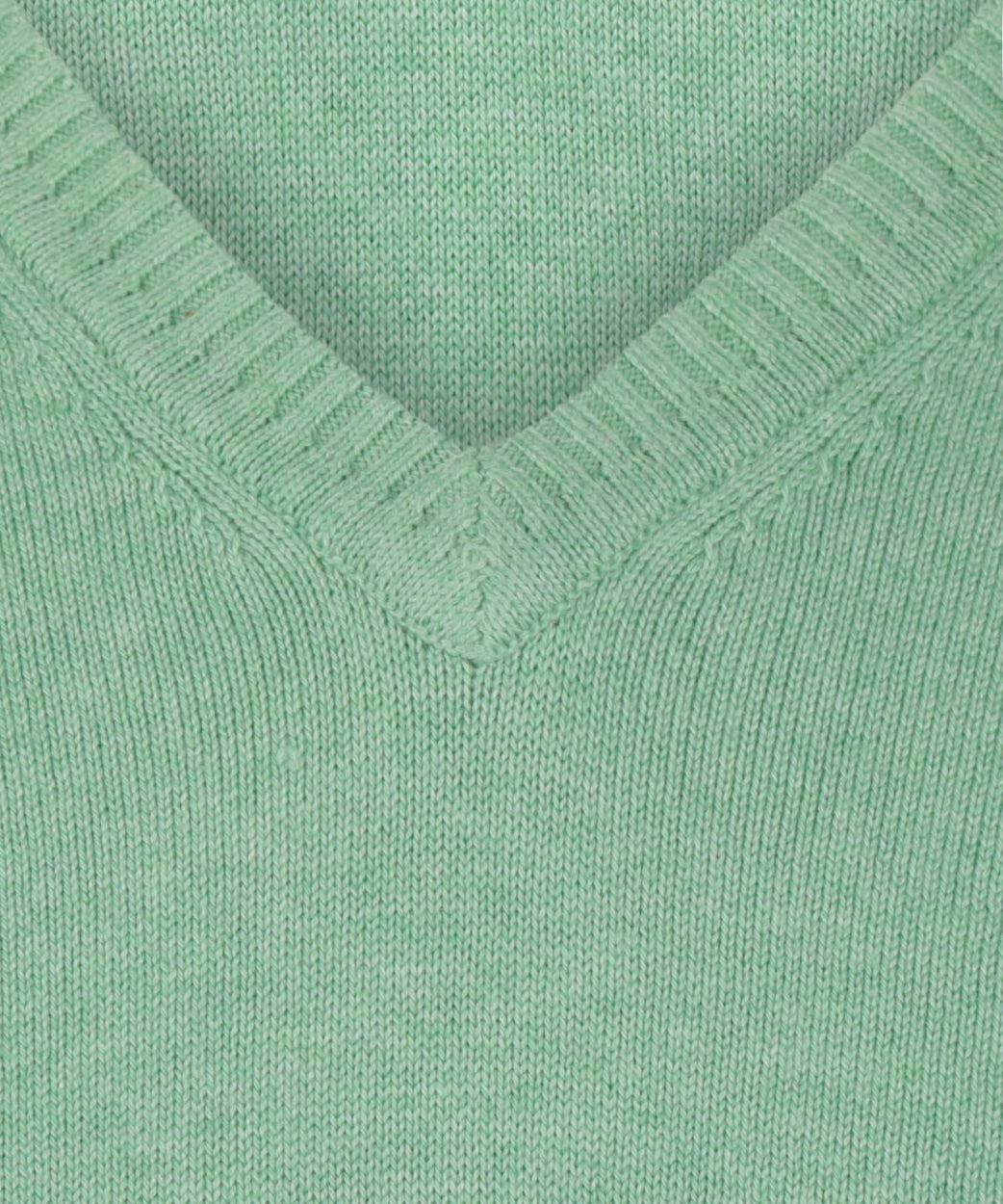 Katoen V-Hals Pullover |