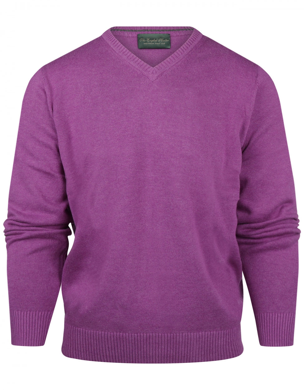 Katoen V-Hals Pullover |