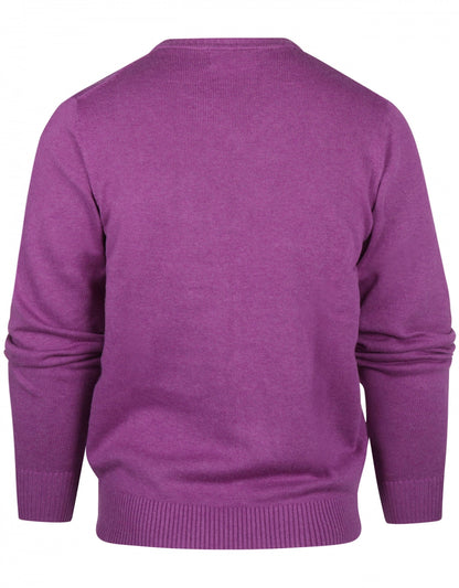 Katoen V-Hals Pullover |