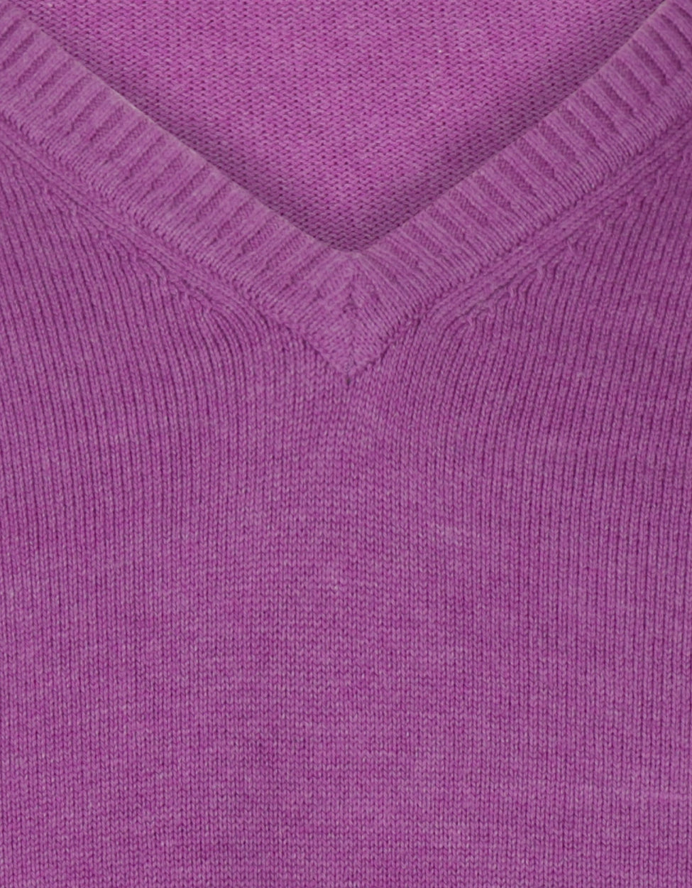 Katoen V-Hals Pullover |