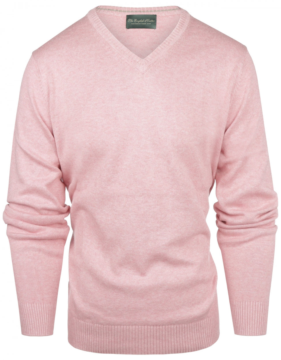 Katoen V-Hals Pullover |
