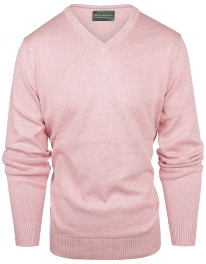 Katoen V-Hals Pullover |