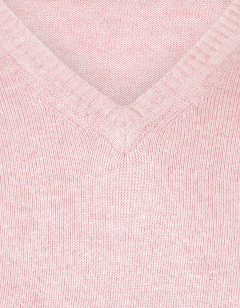 Katoen V-Hals Pullover |