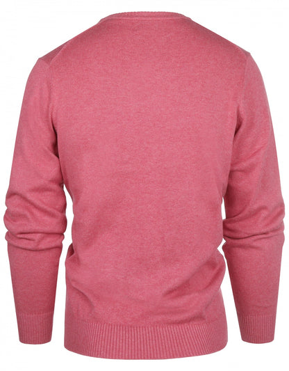 Katoen V-Hals Pullover |