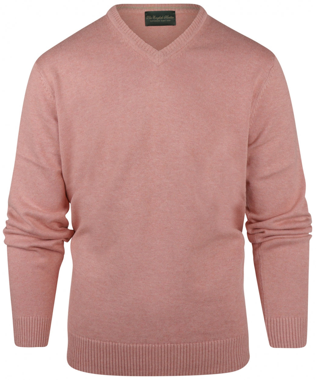 Katoen V-Hals Pullover |