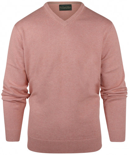 Katoen V-Hals Pullover |