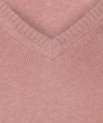 Katoen V-Hals Pullover |